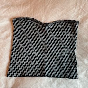 Cropped tube top